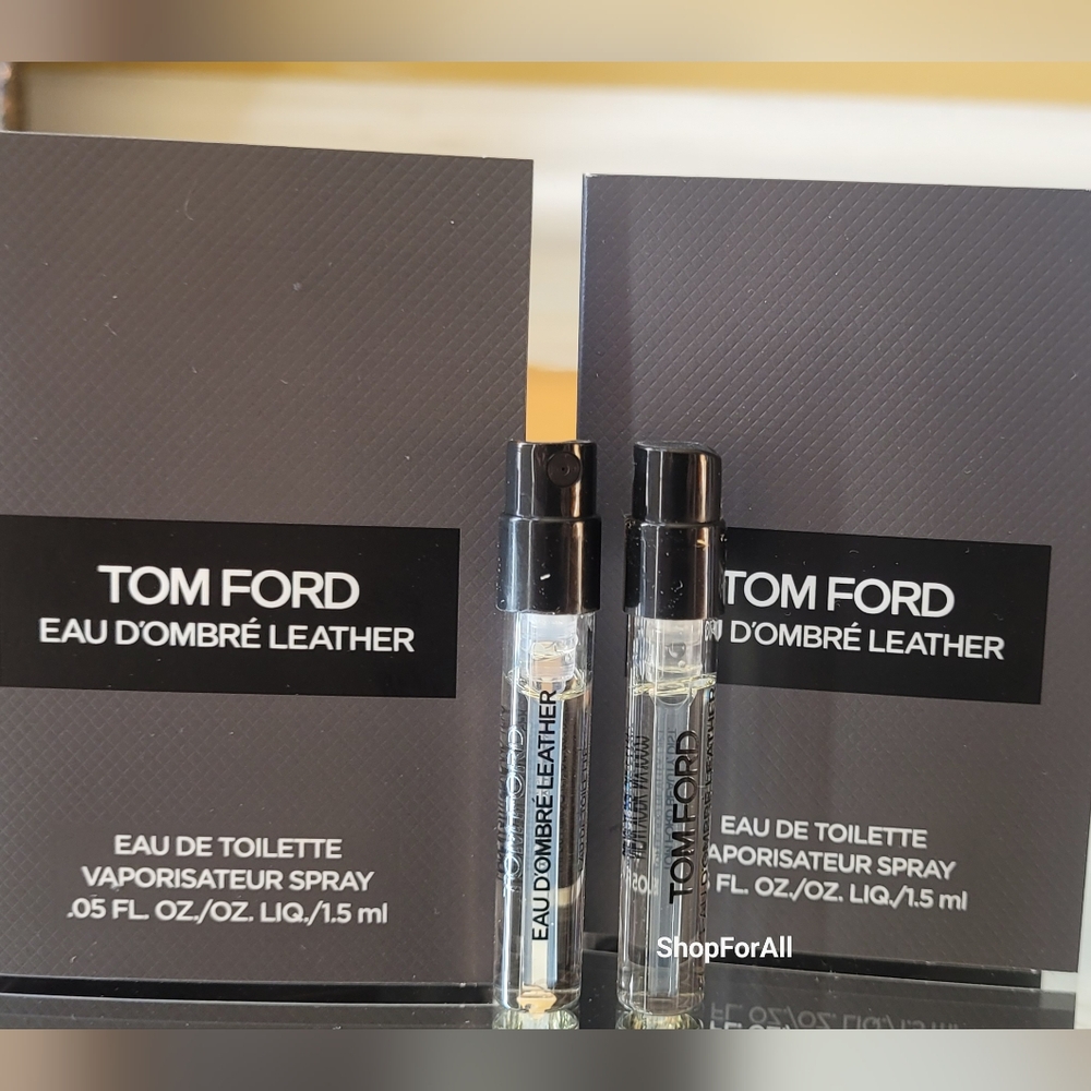 Tom Ford EAU DOMBRE LEATHER Mini Travel Vial NEW